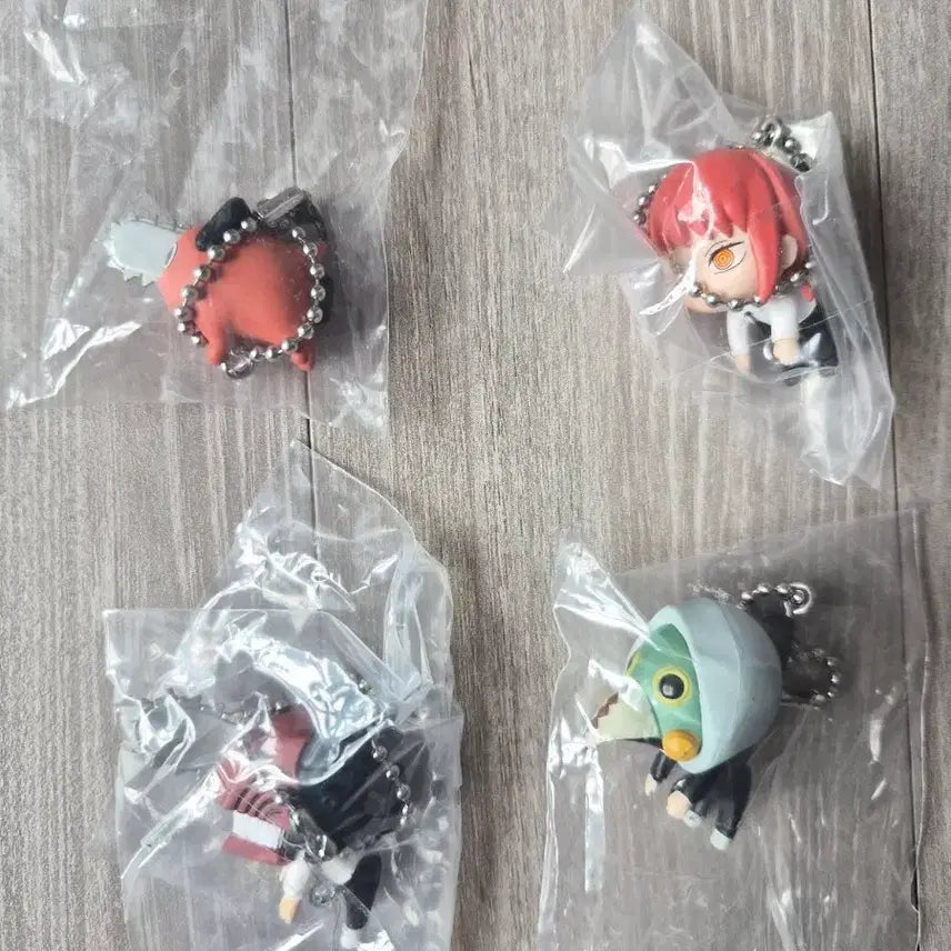 [BUNJANG] Chainsaw Man Gacha Capsule Toys (Set of 4) / 체인소맨 대롱가챠 4개일괄