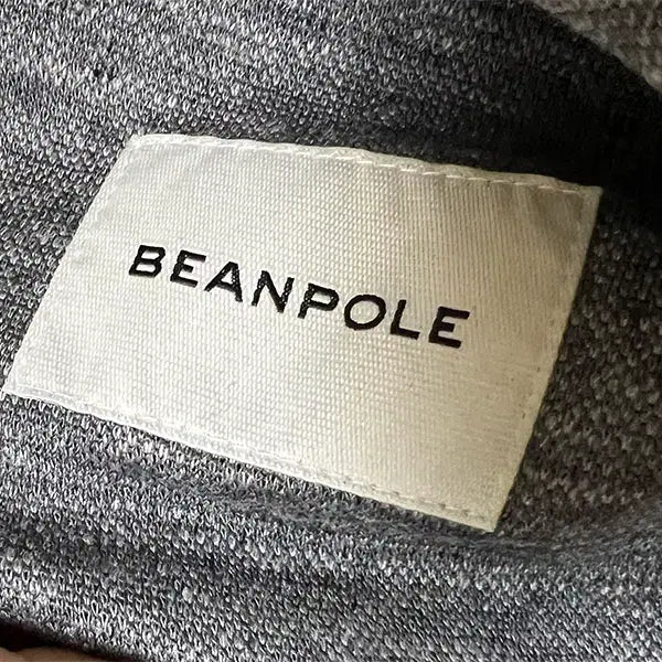 [BUNJANG] Beanpole Gray Linen Blend Jacket (Spring/Summer) - Size 100 / 빈폴 그레이 린넨 혼방 재킷 마 춘하 캐주얼 솔리드 투버튼 L 100