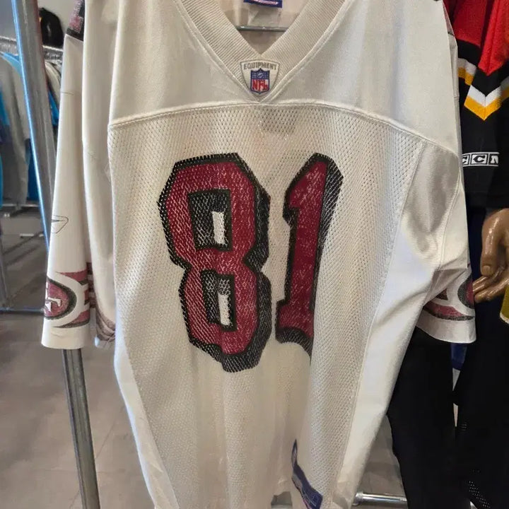 [BUNJANG] Reebok NFL San Francisco 49ers Terrell Owens Jersey / [Reebok/L] NFL 샌프란시스코 49ers 오웬스 저지 (블록코어