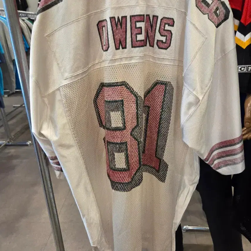 [BUNJANG] Reebok NFL San Francisco 49ers Terrell Owens Jersey / [Reebok/L] NFL 샌프란시스코 49ers 오웬스 저지 (블록코어