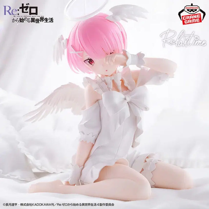 [BUNJANG] Re:Zero Ram Angel Relax Time Figure (Sealed) / [미개봉] [예약] 리제로 Re:제로부터 릴렉스타임 천사 람 피규어