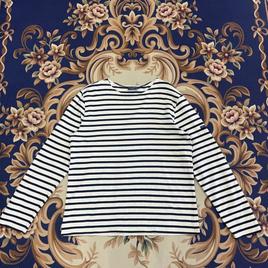 [BUNJANG] Saint James XXL Striped Long Sleeve T-Shirt / (XXL)세인트제임스 Saintjames 스트라이프 긴팔티셔츠
