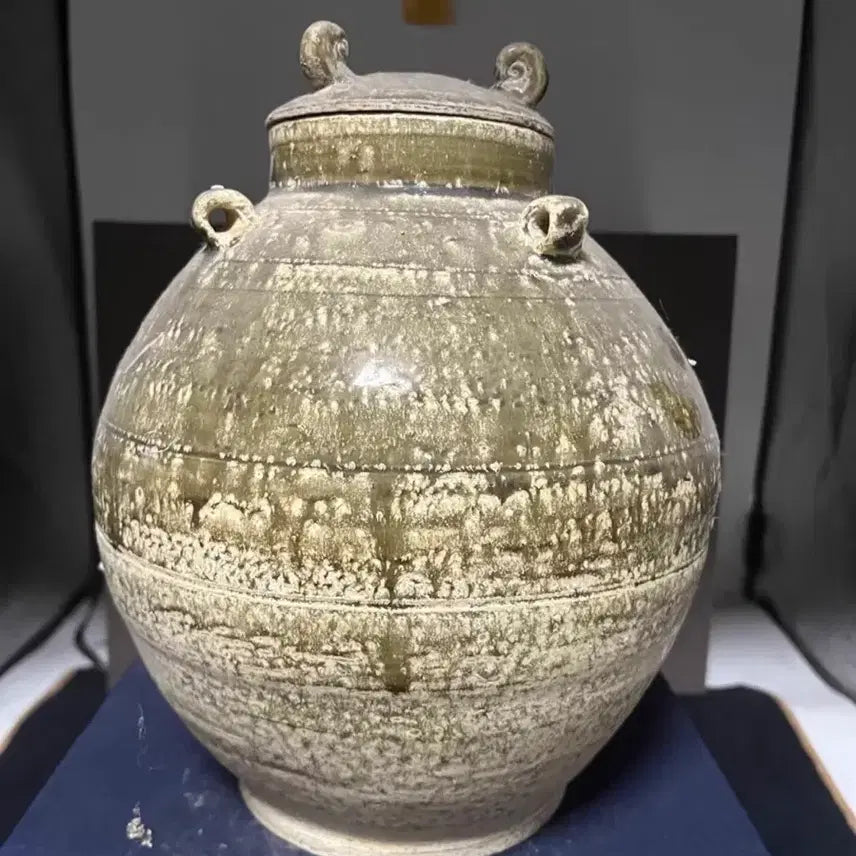 [BUNJANG] Authentic Tang Dynasty Early Yue Ware Jar / 진품 수당 시대 월요(운송시간9일)