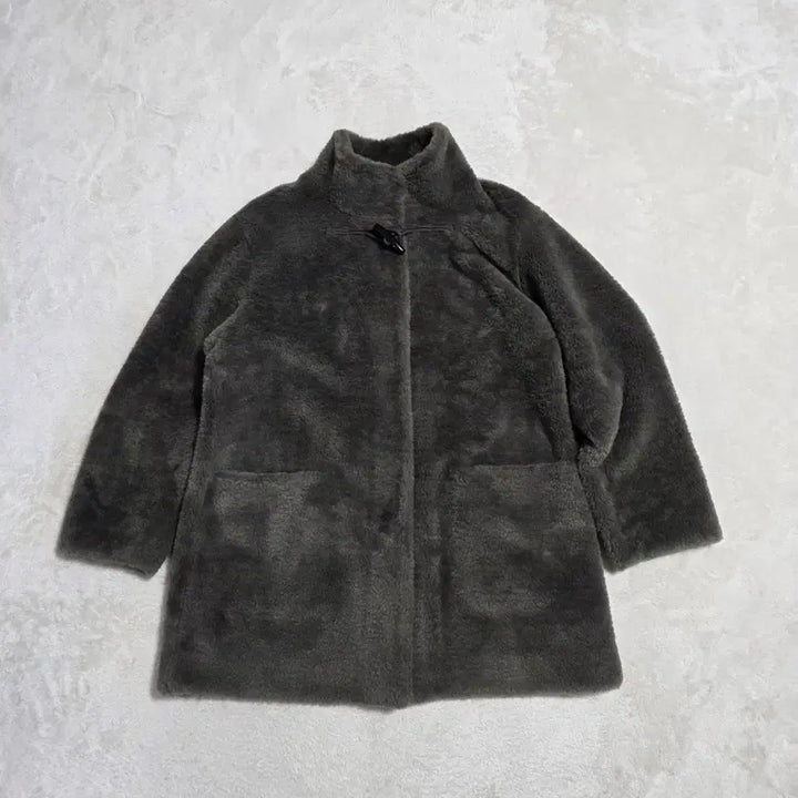 [BUNJANG] Briel Faux Fur Coat / (77)여성 브리엘 인조 양털 코트