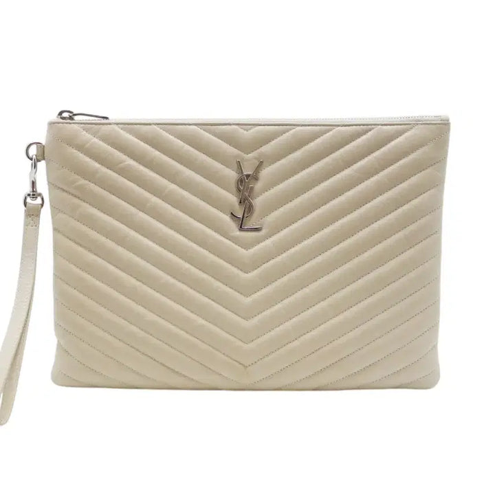 [BUNJANG] Saint Laurent Matelassé Clutch Medium 559193 / [착한중고명품울산점] 생로랑 마틀라세 클러치 미듐 559193 상태 A