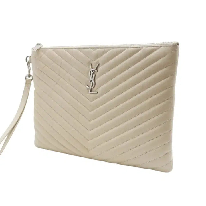 [BUNJANG] Saint Laurent Matelassé Clutch Medium 559193 / [착한중고명품울산점] 생로랑 마틀라세 클러치 미듐 559193 상태 A