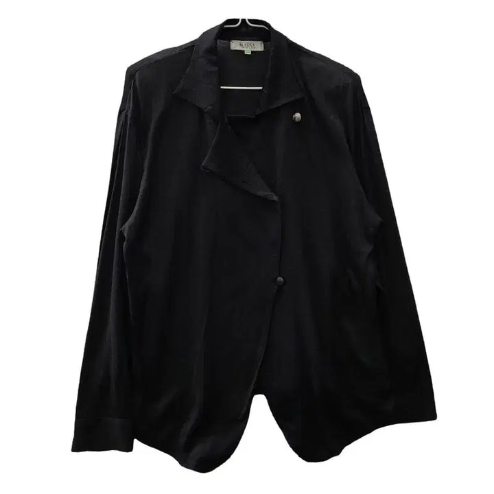 [BUNJANG] Vintage Japanese Avant-Garde Linen Black Jacket M / 빈티지 재패니즈 아방가르드 린넨 블랙 자켓 M MADE IN JAPAN