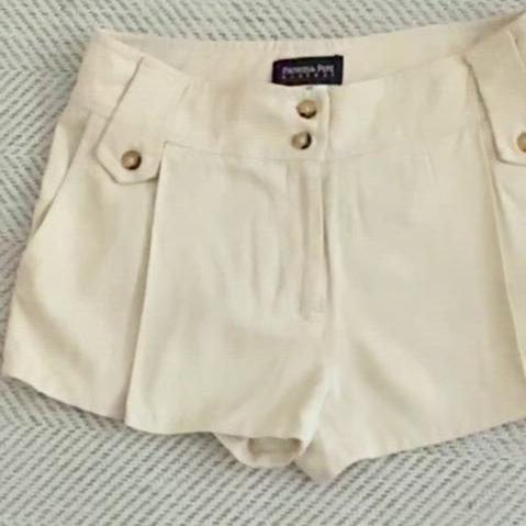 [BUNJANG] Patrizia Peppa Ivory Shorts / 파트라지아 페패 아이보리 팬츠