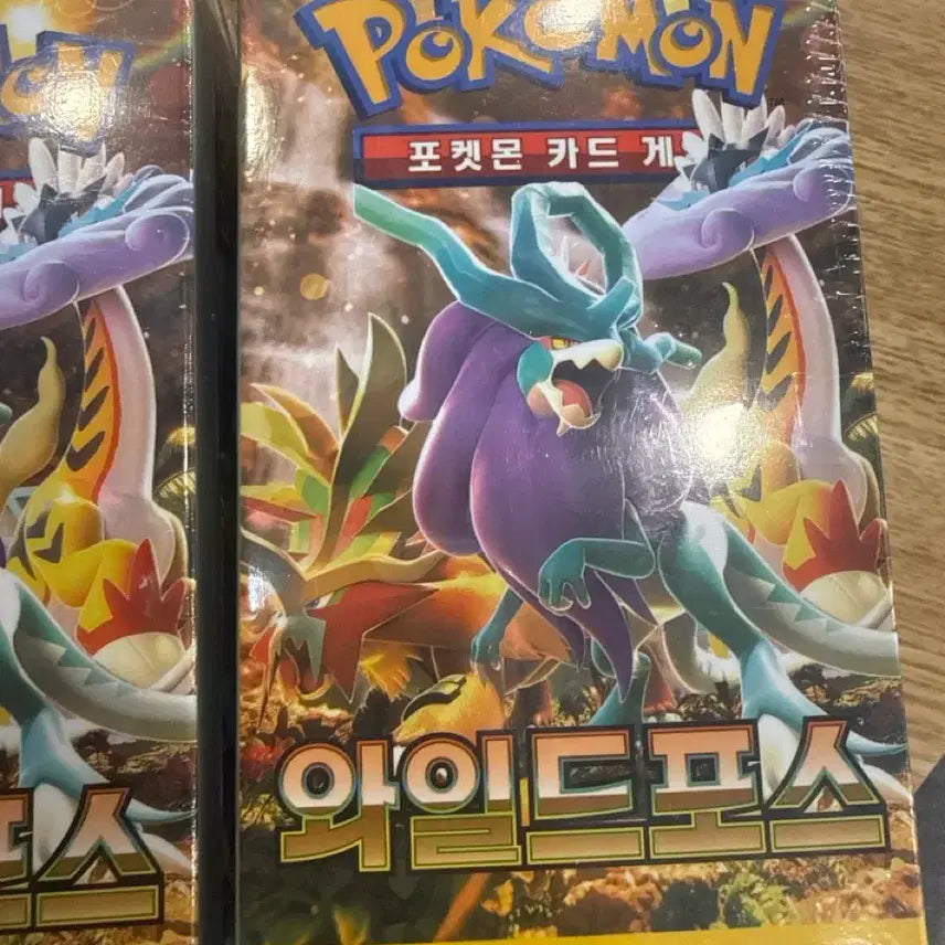 [BUNJANG] Pokemon Card Game Scarlet &amp; Violet Expansion Pack: Wild Force Unsealed Box / 포켓몬 카드 와일드 포스 미개봉 팝니다
