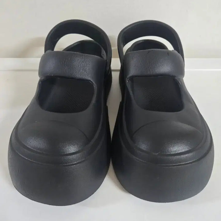 [BUNJANG] UOPO Mary Jane Platform Sandals Slippers Black Size 250 / UOPO 메리제인 통굽 샌들 슬리퍼 블랙 250 새상품