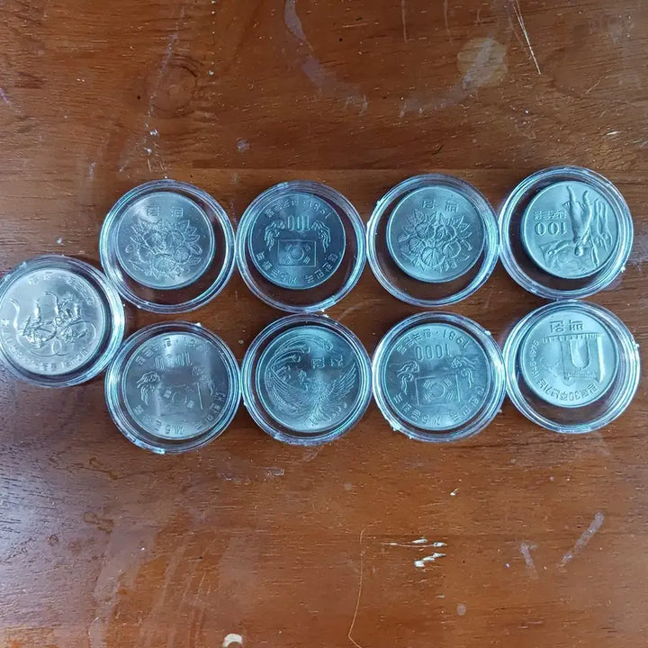 [BUNJANG] The Fifth Republic &amp; Olympic Commemorative Coin Set / 제5공화국주화  올림픽 주화총9종