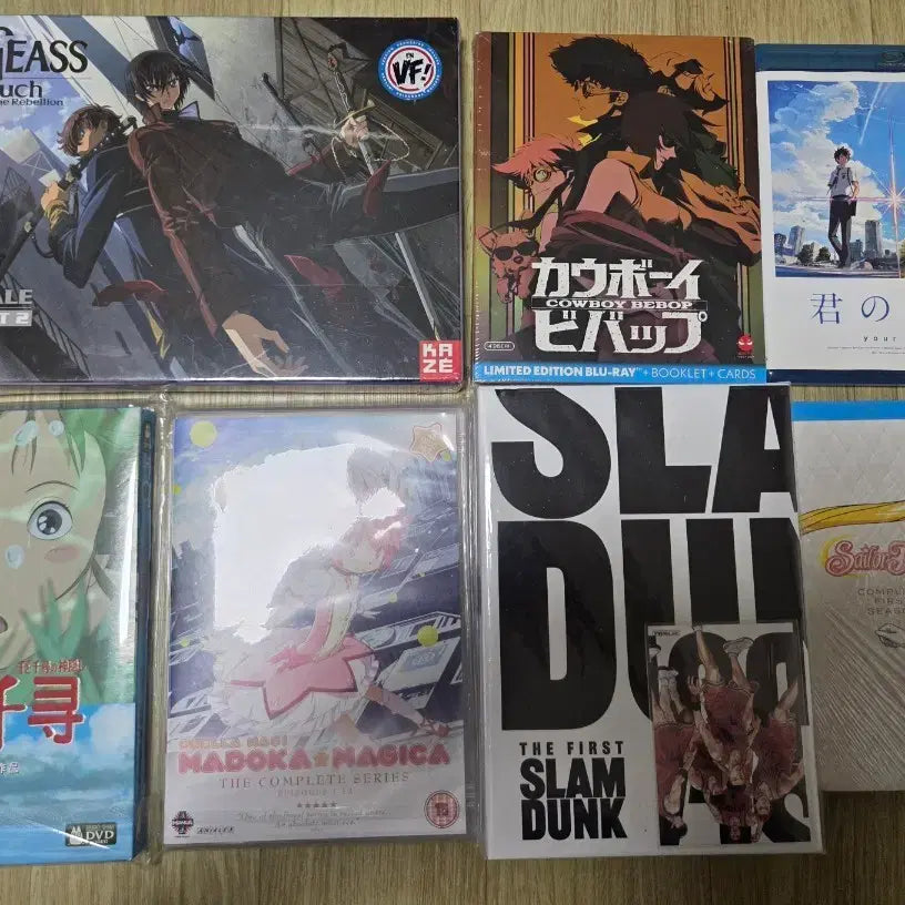 [BUNJANG] Various Japanese Anime Blu-ray &amp; DVD Collection / 일본 애니 모음 (코드기어스/카우보이비밥/슬램덩크/세일러문 등)