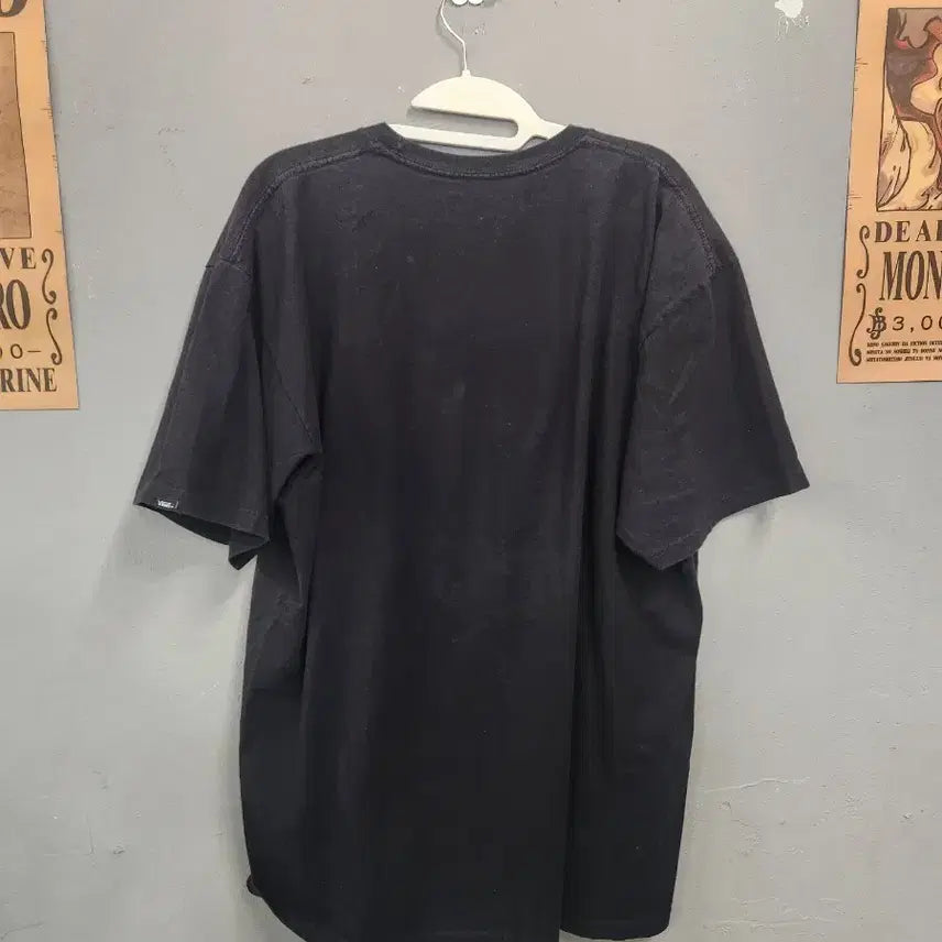 [BUNJANG] Vans Black Logo T-Shirt / Vans 반스 블랙 로고 반팔 티셔츠