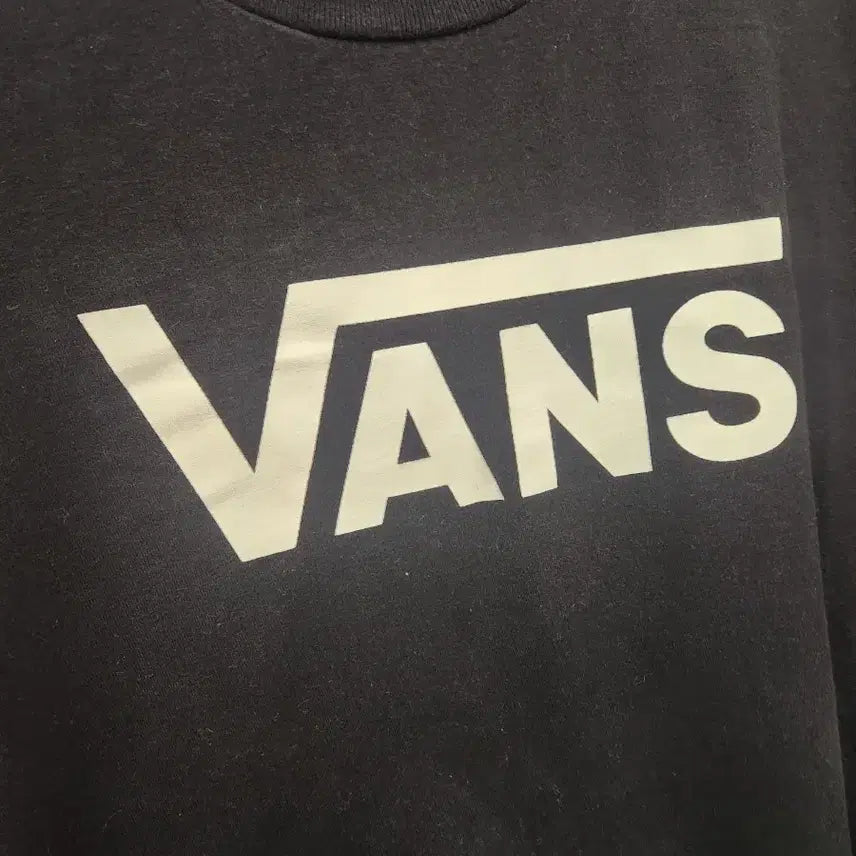 [BUNJANG] Vans Black Logo T-Shirt / Vans 반스 블랙 로고 반팔 티셔츠