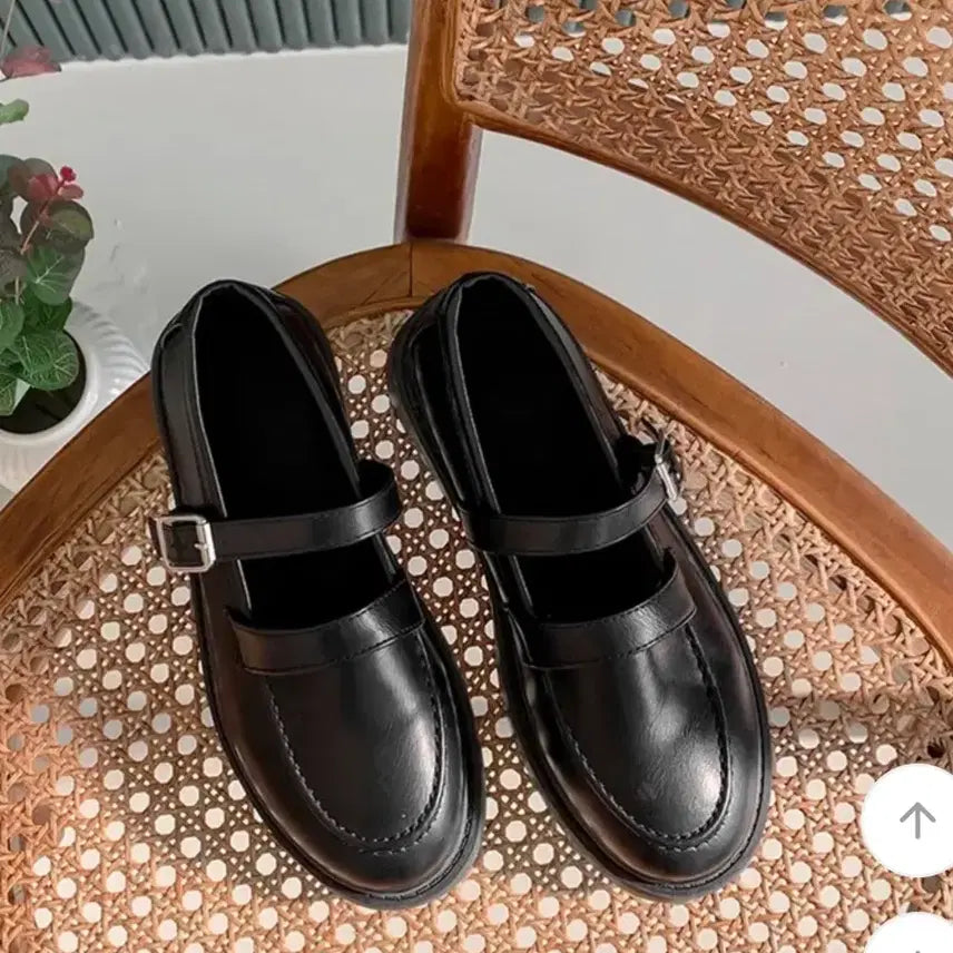 [BUNJANG] Mary Jane Loafers - Buckle Detail, Adjustable Fit / 메리제인 로퍼 새상품 정가4.6