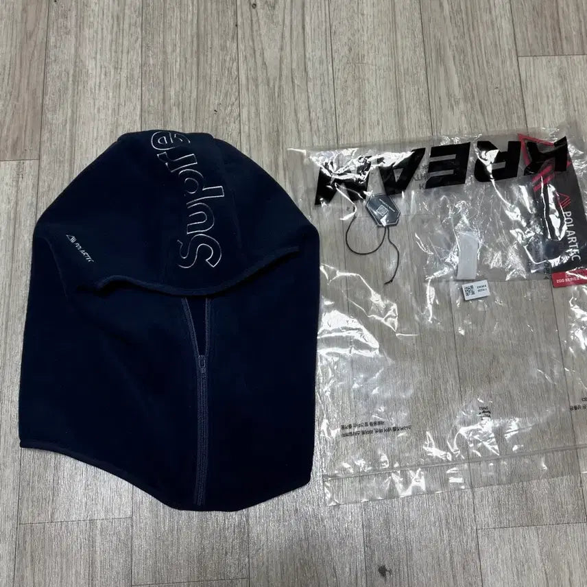 [BUNJANG] Supreme Polartec Zip-Up Balaclava Navy FW23 / 23fw 슈프림 폴라텍 집업 바라클라바 네이비