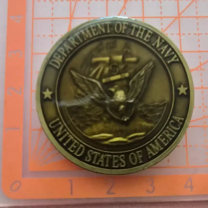 [BUNJANG] US Navy Commemorative Coin / 미국 해군 기념 코인(부대 군대)