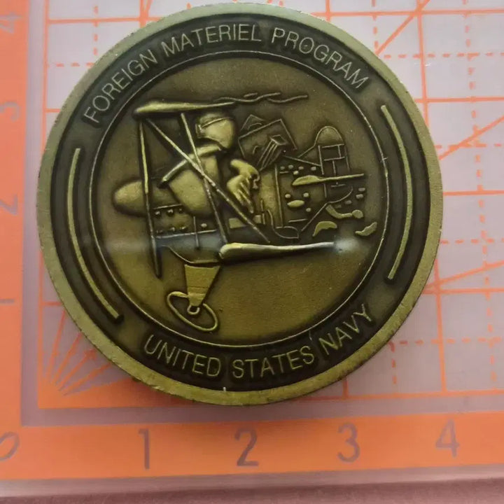 [BUNJANG] US Navy Commemorative Coin / 미국 해군 기념 코인(부대 군대)