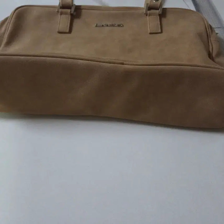 [BUNJANG] Filluminate Blank Brown Suede Shoulder Bag / 필인더블랭크 브라운 스웨이드 숄더백