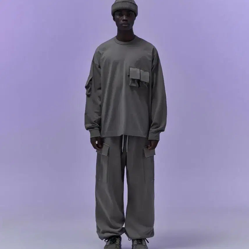 [BUNJANG] Moif Magazine Pocket T Olive Grey / 모이프 매거진 포켓 티[2] 올리브그레이