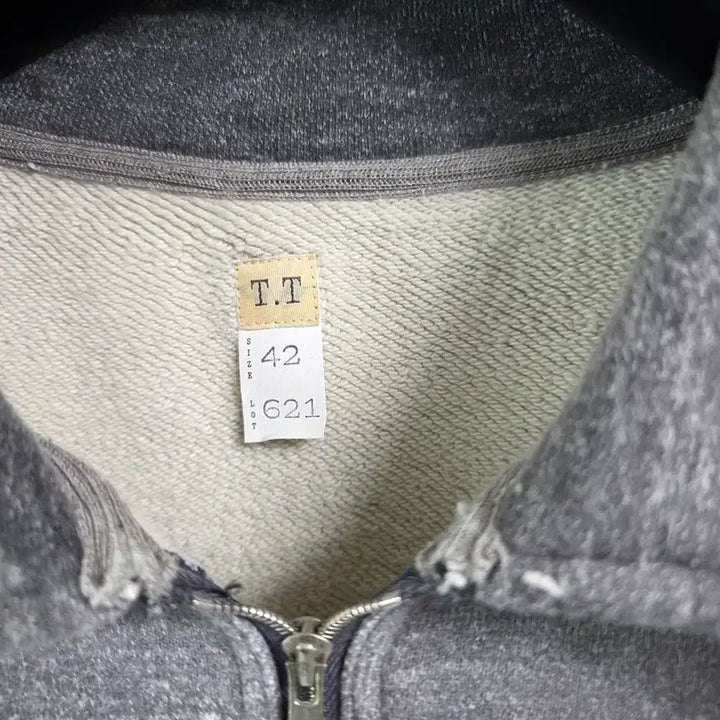 [BUNJANG] Takahashi Daiya Half Zip Sweatshirt / 타이가 타카하시 하프집 스웻