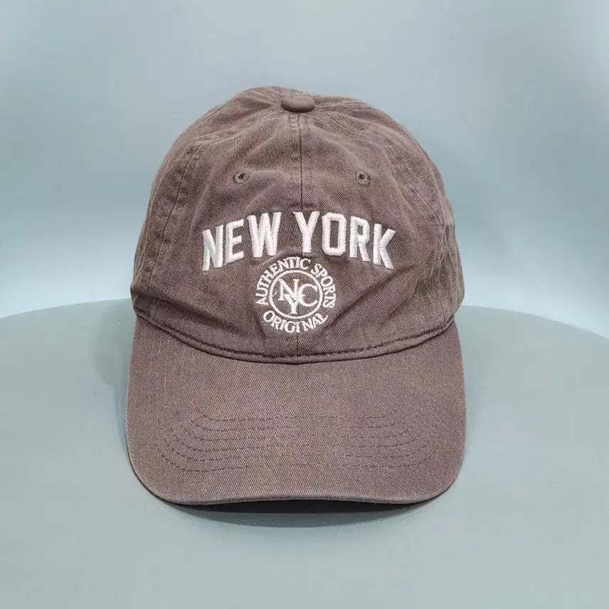 [BUNJANG] New York Vintage Ball Cap (Light Brown) / 뉴욕 New York  빈티지 볼캡 연브라운