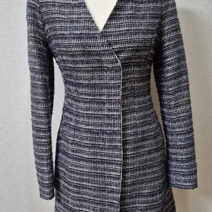 [BUNJANG] It Misha Tweed Long Jacket / A-41 잇미샤 트위드 롱 자켓 스타일 여성의류
