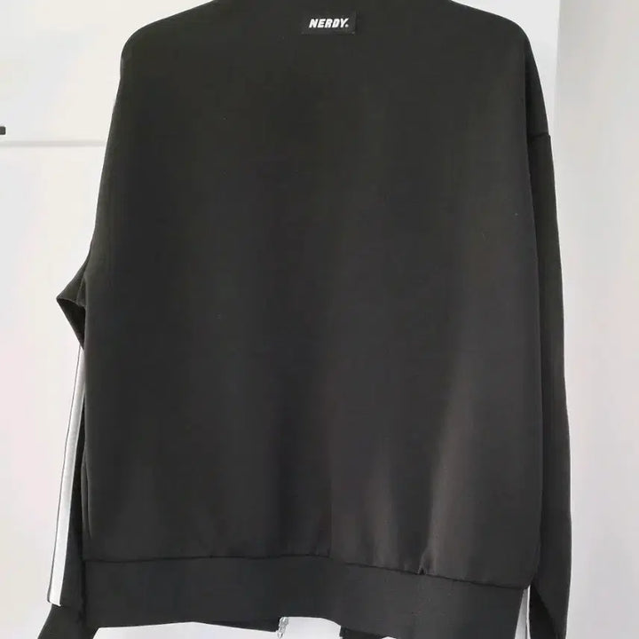 [BUNJANG] NERDY Black Track Top Jersey Jacket / 널디 NERDY 블랙 트랙탑 져지 자켓