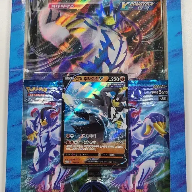 [BUNJANG] Pokemon Rapid Strike Master Special Jumbo Card Set / 포켓몬 연격마스터 스페셜 점보 카드세트