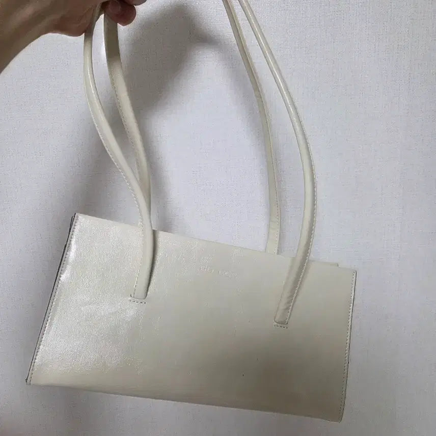 [BUNJANG] co.coc Ivory Shoulder Bag / co.coc 가방 아이보리 숄더백