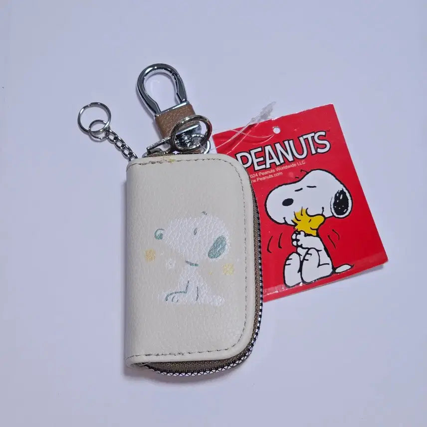 [BUNJANG] Peanuts Snoopy Smart Case Keychain / 피너츠 스누피 스마트 케이스 키링