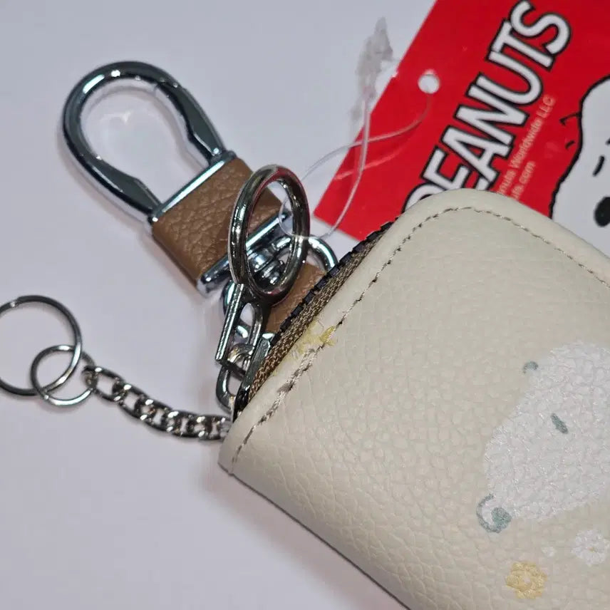 [BUNJANG] Peanuts Snoopy Smart Case Keychain / 피너츠 스누피 스마트 케이스 키링