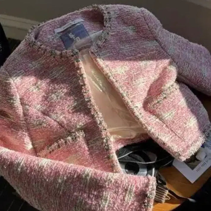 [BUNJANG] Scircle Santa Monica Tweed Jacket / 서쿠키 산타모니카 트위드자켓 S
