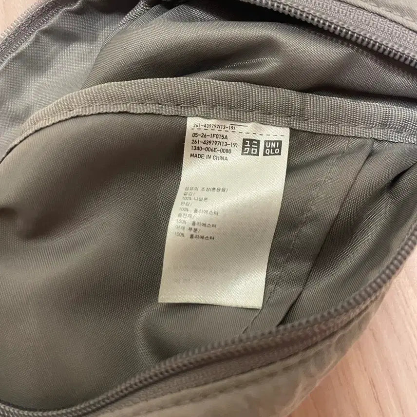 [BUNJANG] Uniqlo Round Mini Shoulder Bag Gray / UNIQLO 유니클로 라운드미니숄더백 그레이