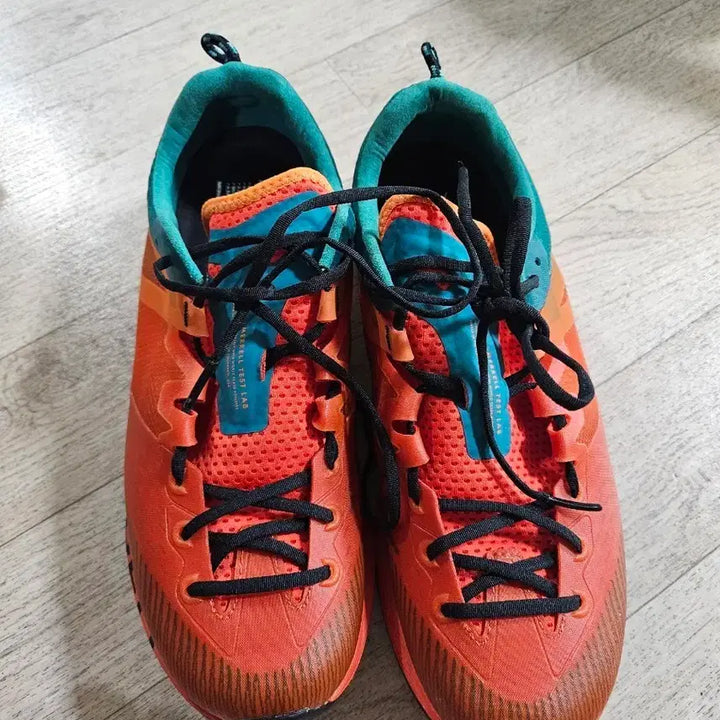 [BUNJANG] Merrell Trail Running Shoes Orange/Blue / 메렐 오렌지/블루 트레일 러닝화