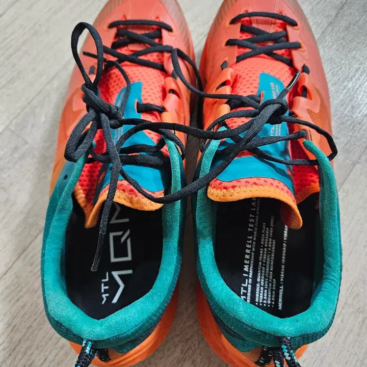 [BUNJANG] Merrell Trail Running Shoes Orange/Blue / 메렐 오렌지/블루 트레일 러닝화