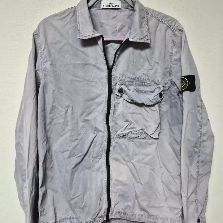 [BUNJANG] Stone Island Old Effect Overshirt / 스톤아일랜드 올드이펙트 오버셔츠
