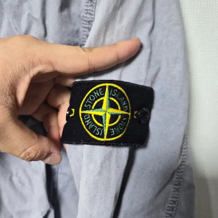 [BUNJANG] Stone Island Old Effect Overshirt / 스톤아일랜드 올드이펙트 오버셔츠