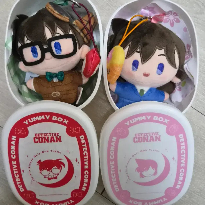 [BUNJANG] Detective Conan Lunch Box Plush Bundle Set / 일괄) 명탐정코난 도시락인형 야미박스 히든 시크릿 코난 유미란