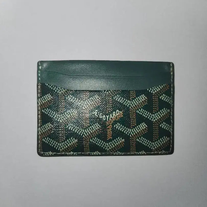 [BUNJANG] Goyard Saint Pierre Card Wallet - Special Color Green / 고야드 스페셜컬러 그린 생쉴피스 카드지갑