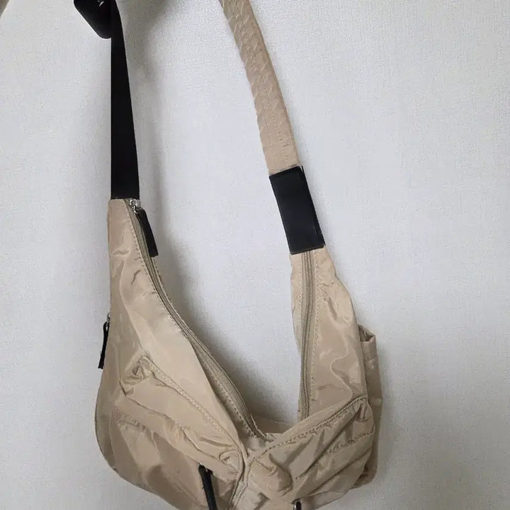 [BUNJANG] Unisex Brown Crossbody Waist Bag / 크로스백 힙색 갈색 (남/여 공용)