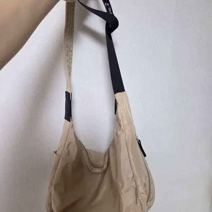 [BUNJANG] Unisex Brown Crossbody Waist Bag / 크로스백 힙색 갈색 (남/여 공용)