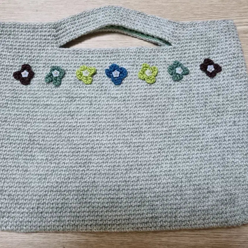 [BUNJANG] Hand-Knitted Bag / 뜨개손가방