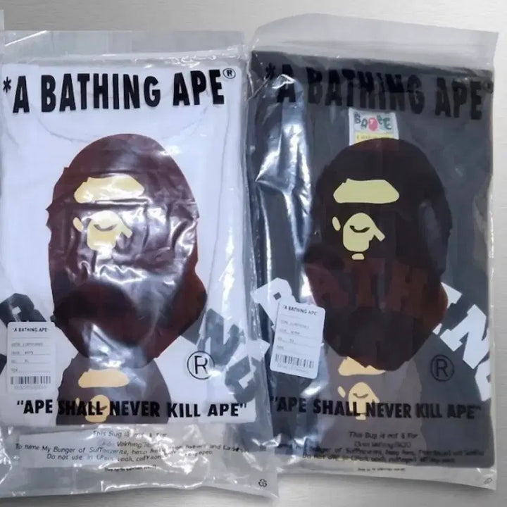 [BUNJANG] BAPE College T-Shirt Unisex / 정품)새상품 베이프 컬리지 반팔티셔츠 남녀공용