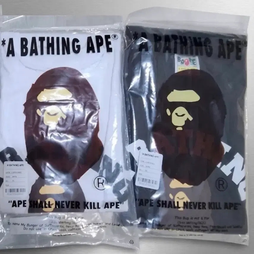 [BUNJANG] BAPE College T-Shirt Unisex / 정품)새상품 베이프 컬리지 반팔티셔츠 남녀공용