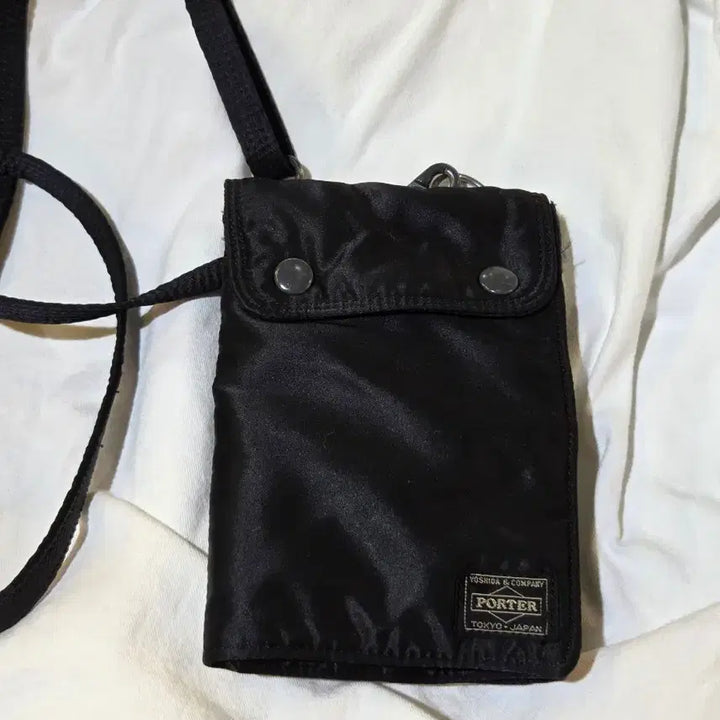 [BUNJANG] Yoshida Porter Black Multi-Pocket Mini Crossbody Bag / 할인!)요시다포터 블랙 멀티포켓 미니 크로스백