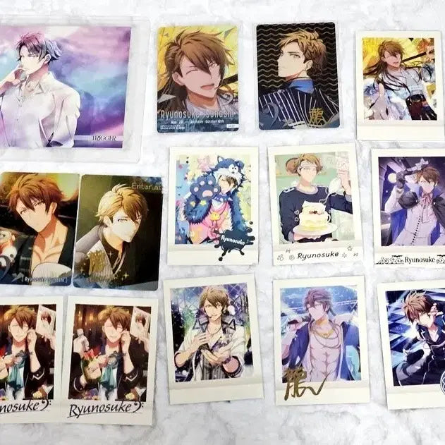 [BUNJANG] IDOLiSH7 TRIGGER Ryunosuke Tsunashi Graphic Card Bundle Set / 아이나나 트리거 츠나시 류노스케 파샤 지류 일괄 레어