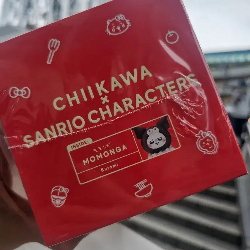 [BUNJANG] Chiikawa x Sanrio Collaboration Kiramekko Momonga &amp; Kuromi / 치이카와 산리오 콜라보 키라메코 Kiramekko - 모몽가