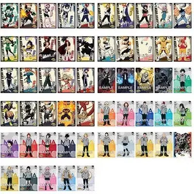 [BUNJANG] My Hero Academia Clear Card Vol. 5 Full Set / 나히아 클리어카드 5탄 올클!!