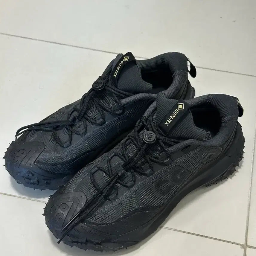 [BUNJANG] Nike ACG Mountain Fly 2 Low GORE-TEX Black / 나이키 ACG 마운틴 플라이 2 로우 고어텍스 블랙 (260)